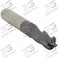 APPROVED VENDOR Ball End Mill: Carbide, AlTiN Coated, 4 Flute, 3/8" Mill Dia, 1-1/8" LOC, 3" OAL (MPN 226-001044)
