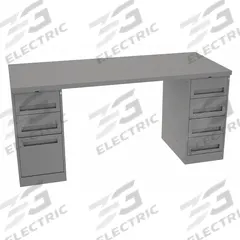 TENNSCO Workbench: Fixed Ht, Steel, 72 in x 30 in, 1,800 lb Overall Load Capacity, Gray (MPN MWB-5-3072S). Key specifications — Brand: TENNSCO.