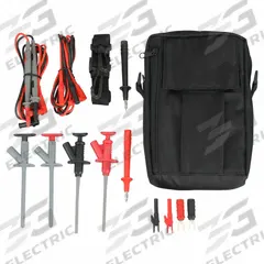 APPROVED VENDOR Test Lead Kit: CAT II 300V/CAT III 1000V, Alligator Clip/Std Probe, 1,000 V Max Volt (MPN 4WRE5). Key specifications — Brand: APPROVED VENDOR.