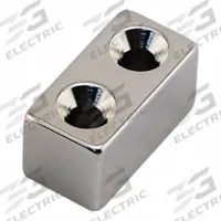 APPROVED VENDOR Rare Earth Magnet: Neodymium, 0.5 in Thick, 1/2 in Overall Wd, 1 in Overall Lg, 45 (MPN NB005056NCTSX2). Key specifications — Color: Silver; Max Pull Force: 33.22 lbf.