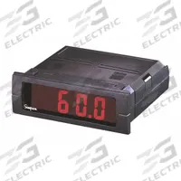 SIMPSON ELECTRIC Digital Panel Meter: -1,999 Display Span - Min, 9,999 Display Span - Max, M23522120. Key specifications — Manufacturer Part Number: M23522120; Accuracy: +/-0.1% of Reading +/-1 Count; Digital Display Screen Color: Red; Digital Display Screen Type: LED; Includes: Mounting Brackets; Product Type: Digital Panel Meter; Series: Mini-Max; Terminal Connection Type: Screw Clamp.