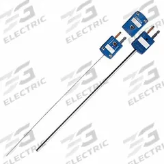 OMEGA Standard Thermocouple Probes: 0°C to 900°C, Type K, 6 in Probe Lg, For Air Media Type, Clip (MPN KMQSS-062U-6). Key specifications — Manufacturer Part Number: KMQSS-062U-6; Brand: OMEGA; Process Connection Type: Clip.