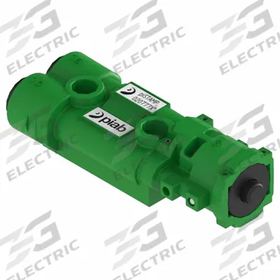 PIAB Vacuum Generator: piSTAMP, (2) COAX MICRO Ti05, 6 mm Tube Female, 1.48 scfm - Piab piSTAMP In-Line Vacuum Generators