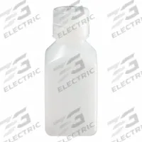 NALGENE Graduated Bottle: 250 mL, 8 fl oz, HDPE, Natural, 38-430 mm Screw Closure Size, Square (MPN 2018-0250). Key specifications — Body Color: Natural; Brand: NALGENE; Closure Included: Yes; Graduated: Yes; Closure Attached: Attached.