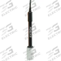 EXTECH Probe: EC605, Conductivity/TDS, 100 g/L/199.9 mS, Bulb, 0.99 m Cable Lg, Proprietary, Single. Key specifications — Manufacturer Part Number: EC605; Product Type: Probe; Junction: Single; Connection Type: Proprietary; Test Parameters: TDS; Tip Shape: Bulb; Material: Polycarbonate; Range: 100 g/L.