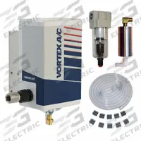 VORTEC Enclosure Cooler: 900 BtuH, Corrosion-Resistant & Washdown, Cooling Only, 4/4X (MPN 7715). Key specifications — Brand: VORTEC; Mounting Type: Wall Mount; Operation Mode: Cooling Only.