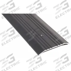 NATIONAL GUARD Door Threshold: Saddle, Aluminum, 4 ft Lg (MPN 425DKB-48). Key specifications — Brand: NATIONAL GUARD; Transition Type: Fluted.