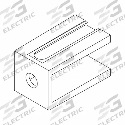 ANDERSON POWER PRODUCTS Mounting Wing: 1399G20, For Powerpole Series, Blue, Polycarbonate - Anderson Power Connector Hardware & Accessories