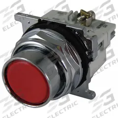 EATON Flush Push Button Operator: Non-Illuminated, Flush Profile, Metallic, 30 mm, 2NO (MPN 10250T102-2). Key specifications — Brand: EATON; Action: Momentary; Series: 10250T; Push Button Material Type: Metallic.