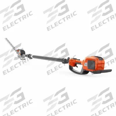 HUSQVARNA Battery-Powered Hedge Trimmer: MAX Platform, 22 in Cutting Wd, 22 in Blade Lg - Battery-Powered Extended-Reach Hedge Trimmers