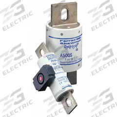 Semiconductor Fuse: A50P Series, Fast-Acting, 400 A, 500 V AC, 500 V DC DC Volt Rating (MPN A50QS400-4). Key specifications — Series: A50P; Brand: MERSEN; Voltage Type: AC/DC.