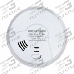 UNIVERSAL SECURITY INSTRUMENTS Smoke/CO Alarm: Carbon Monoxide/Fire, 10 Year Sealed Battery (MPN AMIC3511SB). Key specifications — Sensor Type: Photoelectric; Features: Test Button; Volume Level: 85 dB; Mount Type: Surface; Battery Size: AA; Alert Type: Sound; Includes: Battery; Brand: UNIVERSAL SECURITY INSTRUMENTS.