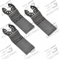 DEWALT Oscillating Tool Blade: 1 1/4 in Blade Wd, 1 1/4 in Overall Lg, Fast Cutting, Steel, 3 PK (MPN DWA4270-3). Key specifications — attr1097473: Clean Wood; attr1097476: DEWALT; attr1097456: Fast Cutting.