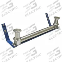 COXREELS Roller Guide: For 1175 Series/1185 Series Reel Series, Steel, Blue, Steel, Bottom (MPN 15363-15.5). Key specifications — Return Location: Bottom; Bracket Color: Blue; For Reel Series: 1185 Series; Bracket Material: Steel; Roller Material: Steel; Brand: COXREELS.