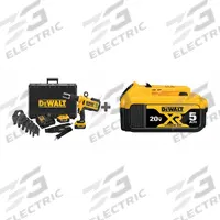 DEWALT Press Tool Kit: 20V MAX*, Std, Pistol Grip, For 1/2 in to 2 in Pipe (MPN DCE200M2K/DCB205). Key specifications — attr525712: Propress 1/2 in, 3/4 in, 1 in, 1-1/4 in, 1-1/2 in, 2 in; attr518712: Charger.