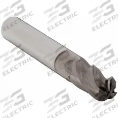 APPROVED VENDOR Ball End Mill: Carbide, TiCN Coated, 4 Flute, 7/16" Mill Dia, 5/8" LOC, 2-1/2" OAL (MPN 220-001112)