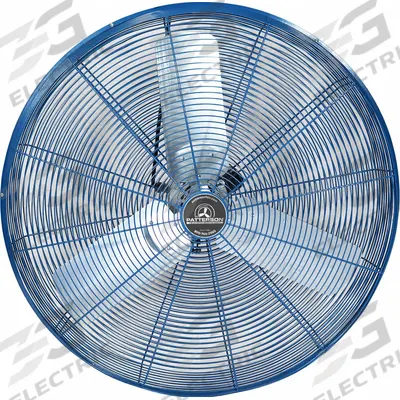 PATTERSON Fan Head: 24 in Blade Dia, 2 Speeds, 115V AC, 1/2 hp - Standard Industrial Floor Fans
