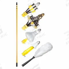 BAYCO Light Bulb Changer: Light Bulb Changer Kit, Fingers with Garter Spring (MPN LBC-600SDLBD). Key specifications — For Bulb Type: Recessed Bulbs; Includes: (2) Broken Bulb Changer and Duster; Product Type: Light Bulb Changer Kit; Brand: BAYCO; Bulb Securing Mechanism: Fingers with Garter Spring.