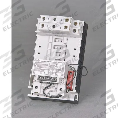 GE Lighting Magnetic Contactor: 4 Poles, 120V AC, 30 A, 2-Wire - Mechanically Held Lighting Contactors