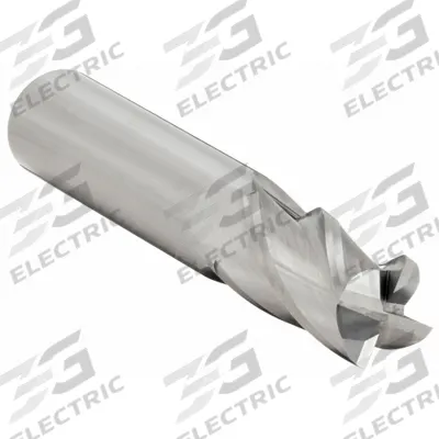 CLEVELAND Square End Mill: Carbide, 2 Flute, 3/4" Mill Dia, 1-1/2" LOC, 4" OAL (MPN C61069) - Carbide Square End Mills for Aluminum
