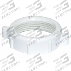 APPROVED VENDOR Nut: Plastic, White, 1 1/2 in Nominal Pipe Size, Slip, 10 PK (MPN 35086). Key specifications — Includes: Washer; Brand: APPROVED VENDOR; Material: Plastic; Connection Type: Slip.