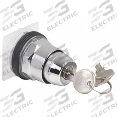 SCHNEIDER ELECTRIC Keyed Selector Switch: 2 Position, 30 mm Panel Mounting Size, Series 9001K (MPN 9001KS11K1E11). Key specifications — Manufacturer Part Number: 9001KS11K1E11; Brand: SCHNEIDER; Switch Action: Maintained/Maintained; Key Removal Position: Left.