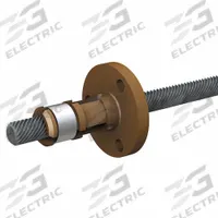 PBC LINEAR Precision Lead Screw: Lead Screw and Nut Assembly, Anti-Backlash, PTFE, Stainless Steel (MPN LSR1201T-0508-RCF-NNN-NNN-N). Key specifications — Brand: PBC LINEAR.