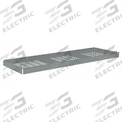 TENNSCO Shelf: 72 in x 24 in, 1,750 lb Load Capacity, Steel, 5 ga Decking, Gray, Shelf (MPN ZLES-7224W). Key specifications — Decking Material: Steel; Includes: (2) Front to Back Deck Supports; Decking Finish: Zinc Plated; Shelf Configuration: Single Straight; Color: Gray; Frame Material: Steel; Brand: TENNSCO; Frame Finish: Zinc Plated.