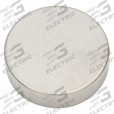 APPROVED VENDOR Coin Cell Battery: 2477 Battery Size, Lithium, 950 mAh Capacity, 3V DC - Disposable Coin & Button Batteries