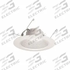 LITHONIA LIGHTING Retrofit Downlight: 5 in_6 in Dia, 1,200 lm, 2700K/3000K/3500K/4000K/5000K, 12 W (MPN 65SEMW HL SWW5 90CRI M6). Key specifications — attr1262090: White; attr1262072: 120W; attr1262081: Yes; attr1262085: 3500K; attr1262092: LITHONIA LIGHTING; attr1262050: 120V AC.