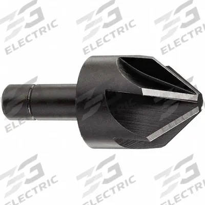 KEO Countersink: 100°, 6 Flute, 1/2 in Body Dia - Smooth-Finish Six-Flute Countersinks