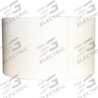 APPROVED VENDOR Barcode Printer Label: 4 in Label Wd, 6 in Label Ht, White, 3 in Core Dia., Matte (MPN 60DX75). Key specifications — Label Finish: Matte; Brand: APPROVED VENDOR; Label Color: White; Adhesive Material: Permanent; Label Material: Paper; Perforation: Non-Perforated.