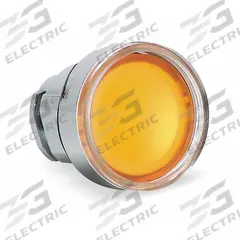 SCHNEIDER Flush Push Button: 22 mm Mounting Size, Metallic, Maintained (MPN ZB4BH053). Key specifications — Brand: SCHNEIDER; Action: Maintained; Series: XB4; Push Button Material Type: Metallic.