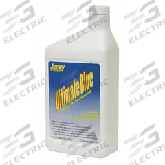JENNY ULTIMATE BLUE Compressor Oil: 1 qt, Bottle, 30 SAE Grade, 100 ISO Viscosity Grade, 12 PK (MPN 610-1366). Key specifications — attr59744: 136; attr59746: 100; attr59736: No; attr59735: Bottle; attr59738: Ultimate Blue; attr59749: 30.
