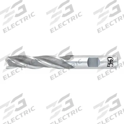 OSG Square End Mill: Cobalt, 3 Flute, 3/4" Mill Dia, 3" LOC, 5-1/4" OAL (MPN 5363100) - General Purpose Cobalt Square End Mills