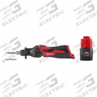MILWAUKEE Soldering Iron Kit: 90 W, 750°F, Chisel/Conical Tip, 0.02 in Tip Wd, Soldering Iron (MPN 2488-20, 48-11-2420). Key specifications — Manufacturer Part Number: 2488-20, 48-11-2420; Temperature Adjustment: Fixed Temperature Setting; Brand: MILWAUKEE.