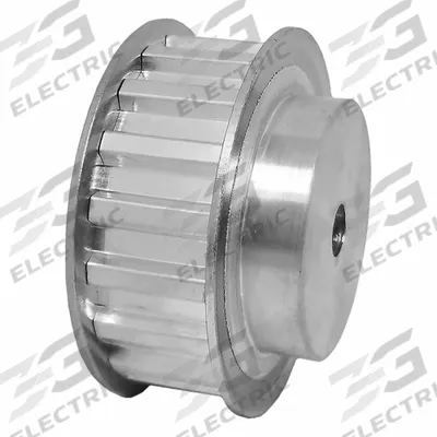Dayton Timing Pulley: Trapezoidal, Plain, For T10 Timing Belt Section, For 16 mm Belt Wd - T10 Section Timing Belt Pulleys
