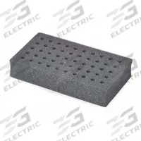 Tube Rack: Foam, Silver, (50) Tubes (MPN 30400238). Key specifications — Material: Foam; Color: Silver; Product Type: Test Tube Rack; Total Holding Capacity: (50) Tubes; Brand: OHAUS.