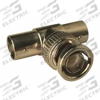 VITEK Coaxial T Connector: Male, Connector, Silver, Crimp-On, RG-59, T-Connector, BNC, 10 PK (MPN VT-BNC-T-1M10). Key specifications — attr930438: Connector; attr930422: VITEK; attr930423: Silver; attr930429: Chrome Plated; attr930430: Male; attr976216: T-Connector.