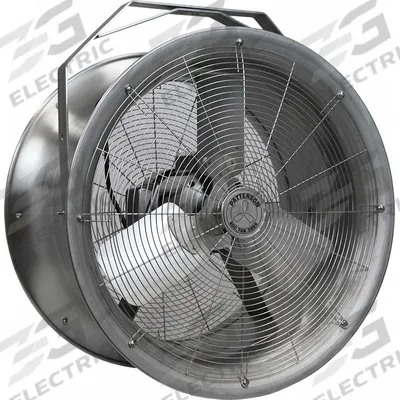 PATTERSON Fan Head: 26 in Blade Dia, 1 Speeds, 208 to 230/460V AC, 1 hp Motor - High-Velocity Industrial Fan Heads