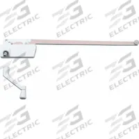 PRIME-LINE Window Operator: Crank, Handle Included, Right-Hand, Surface, White, 3 in Base Lg (MPN TH 23031). Key specifications — Brand: PRIME-LINE; For Use With: Casement Windows; Finish: Powder Coated; Color: White; Handing Orientation: Right-Hand; Handle Type: Crank; Mounting Location: Surface; Product Type: Window Operator.