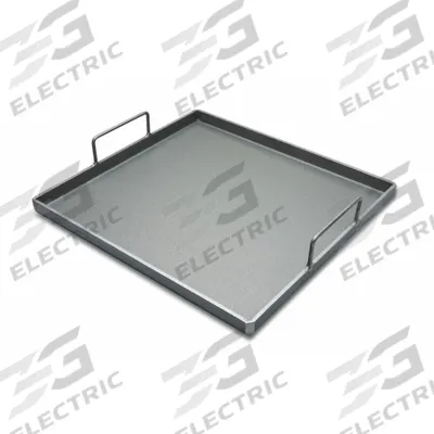 CROWN VERITY Removable Griddle Plate: Steel, 20 1/2 in Overall Wd - Removable Cooking Surfaces & Trays