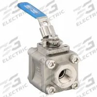 MILWAUKEE VALVE Manual Two-Way Ball Valve: 1/2 in, Stainless Steel, Straight, FNPT x FNPT (MPN 35FSSN0LL-012). Key specifications — Brand: MILWAUKEE VALVE; Seat Material: Polymer; Handle: Locking Lever.