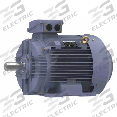 MARATHON MOTORS Metric Motor: 60 hp, Rigid Base Mount, 225M Frame Size - Rigid Base 3-Phase IEC Metric General Purpose AC Motors