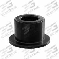 OILITE Flanged Sleeve Bearing: Vespel SP-21, 3/8 in Bore, 5/8 in OD, 1/2 in Overall Lg, Black (MPN VSPF-0610-04B). Key specifications — Brand: OILITE; Color: Black.