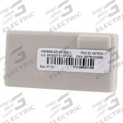 STANLEY ROAMALERT Asset Tag: 1 15/16 in Overall Lg, 3/8 in Overall Wd, White, Roam Alert System (MPN AR3TA01-00A). Key specifications — Brand: STANLEY ROAMALERT; Color: White; Includes: Asset Tag; Compatible System: Roam Alert System.