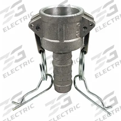 APPROVED VENDOR Cam and Groove Coupling: 3/4 in Coupling Size, 3/4 in Hose Fitting Size - Type C Aluminum Cam & Groove Fittings