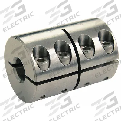 RULAND MANUFACTURING Rigid Shaft Coupling: 30 mm Bore Dia 1, 30 mm Bore Dia 2 - One-Piece Rigid Shaft Couplings