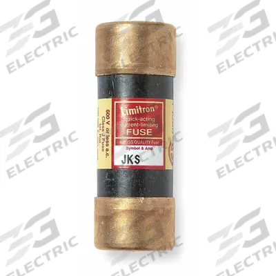 BUSSMANN Fuse: JKS Series, Class J, Cylindrical Body, Fast-Acting, 25 A, 600 V AC - Fast-Acting Cylindrical Fuses