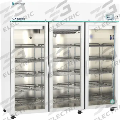 COREPOINT SCIENTIFIC Lab Refrigerator: 72 cu ft, Upright, 1°C to 10°C, 36 1/4 in Overall Dp - High Performance Lab Refrigerators